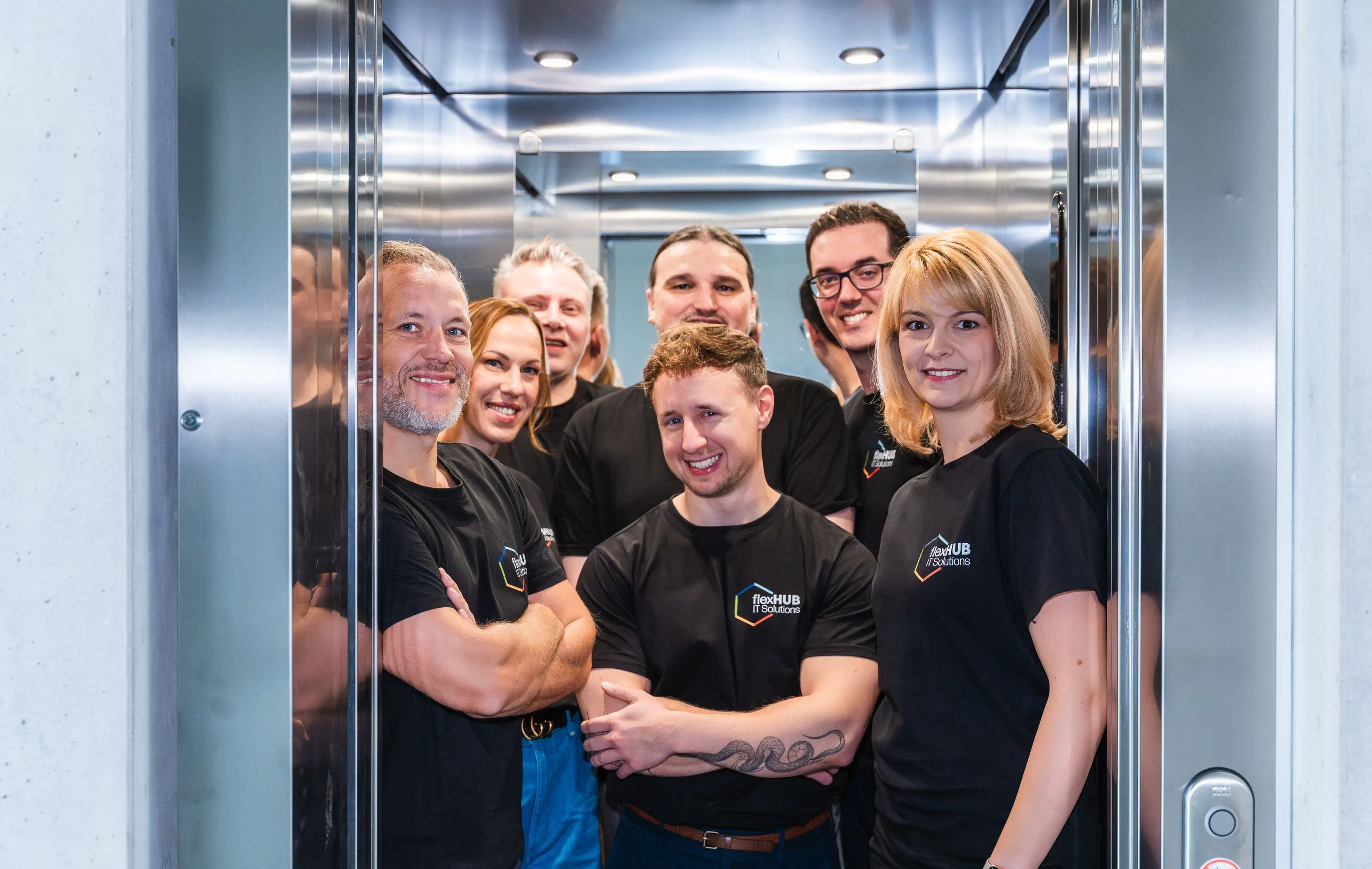 Büroalltag bei Flexhub